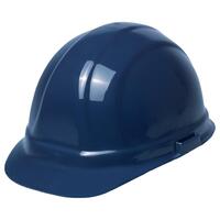 Omega II Cap with 6-Point Mega Ratchet Suspension, Dark Blue.