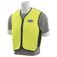 C400 Coolerz Vest Advanced Evaporative Cooling Technology, Hi Viz Lime, 4X.
