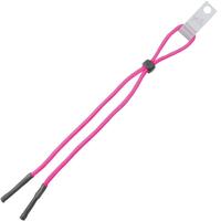 22" L Girl Power at Work Mono-slide Adjustable Spectacle Strap, Retail Ready, Hi Viz Pink.