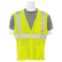IFR152 Type R, Class 2 Inherent Flame Resistant Safety Vest Mesh, Hi Viz Lime, 2X.