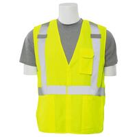 S360 Type R, Class 2 Multi-Pocket Break-Away Safety Vest, Hi Viz Lime, 5X.