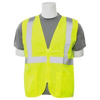 S388Z Type R, Class 2 Oxford Zip Front Safety Vest, Hi Viz Orange, MD.