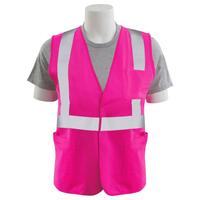 S362PNK Non-ANSI Unisex Safety Vest, Pink, SM.
