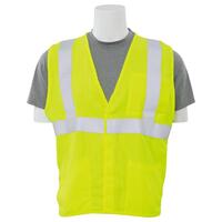 IFR150 Type R, Class 2 Inherent Flame Resistant Safety Vest Solid, Hi Viz Lime, MD.