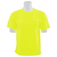 9006 Non-ANSI Birdseye Mesh Short Sleeve T-Shirt, Hi Viz Lime, MD.
