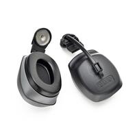 Cap Mount Large Volume Ear Muff, 8.5 oz./242g., SNR 31, NRR 27dB.