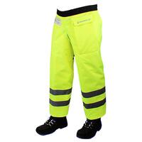 ProChaps Wrap-Around Calf Protection, 1000 Denier, Water Resistant, Orange, Length 39" from Waist.