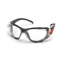 SF10-ERBRX-GG-40C-AF-2.0 RX Go-Specs EVA Foam Lined, Clear AF/HC Lens, Black Frame/Orange Accent, +2.0.