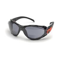 SF10-ERBRX-GG-40G-AF-1.5 RX Go-Specs EVA Foam Lined, Gray AF/HC Lens, Black Frame/Orange Accent, +1.5.