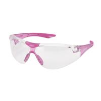 Avion Clear HC/PC Lens, Pink Temples, Slim Fit.