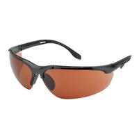 Sphere-X Ultimate Copper Blue Blocker HC/PC Lens, Black Vented Frame, Adjustable Temples.