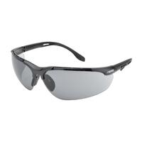 SF10-ERBSG-51G-AF Sphere-X Ultimate Gray AF/PC Lens, Black Vented Frame, Adjustable Temples.