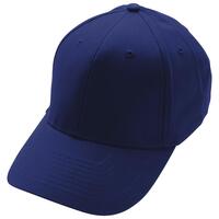 H64 6-panel Low Profile 100% Cotton Baseball Cap, Navy.