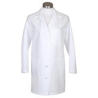 L1 Women's Lab Coat Navy Blue, XS.