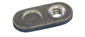 WN1024-XN1513 10-24 SINGLE TAB SPOTWELD NUT W/TARGET MS