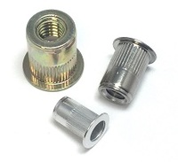 KNURLED RIVET NUT